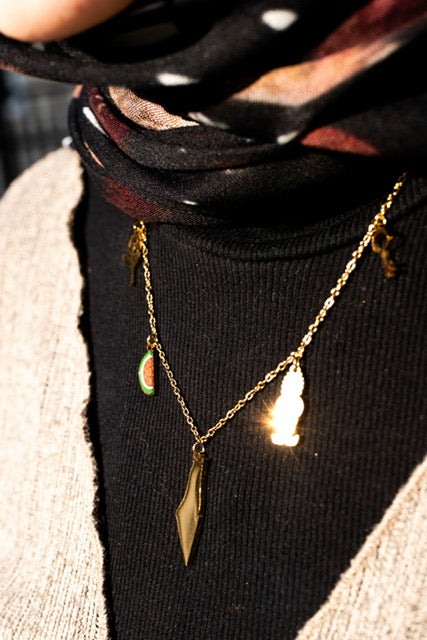 Palestine Charm Necklace