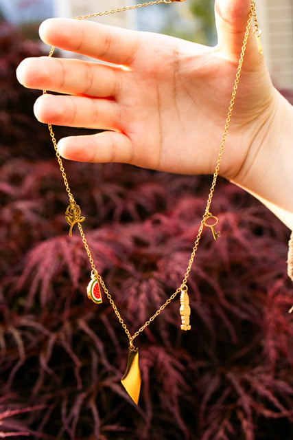 Palestine Charm Necklace