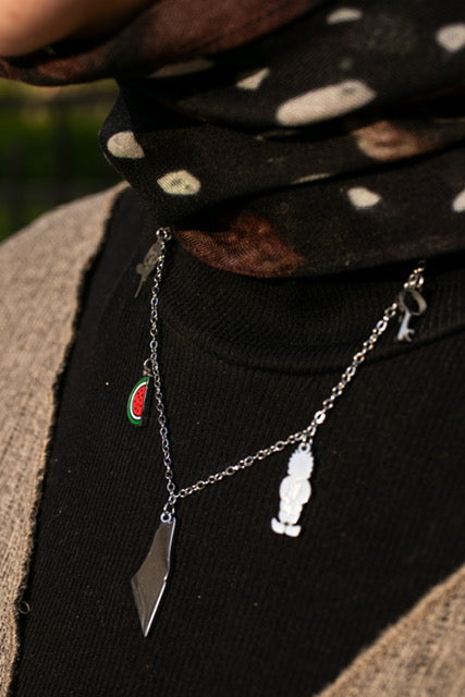 Palestine Charm Necklace