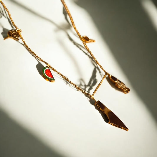 Palestine Charm Necklace