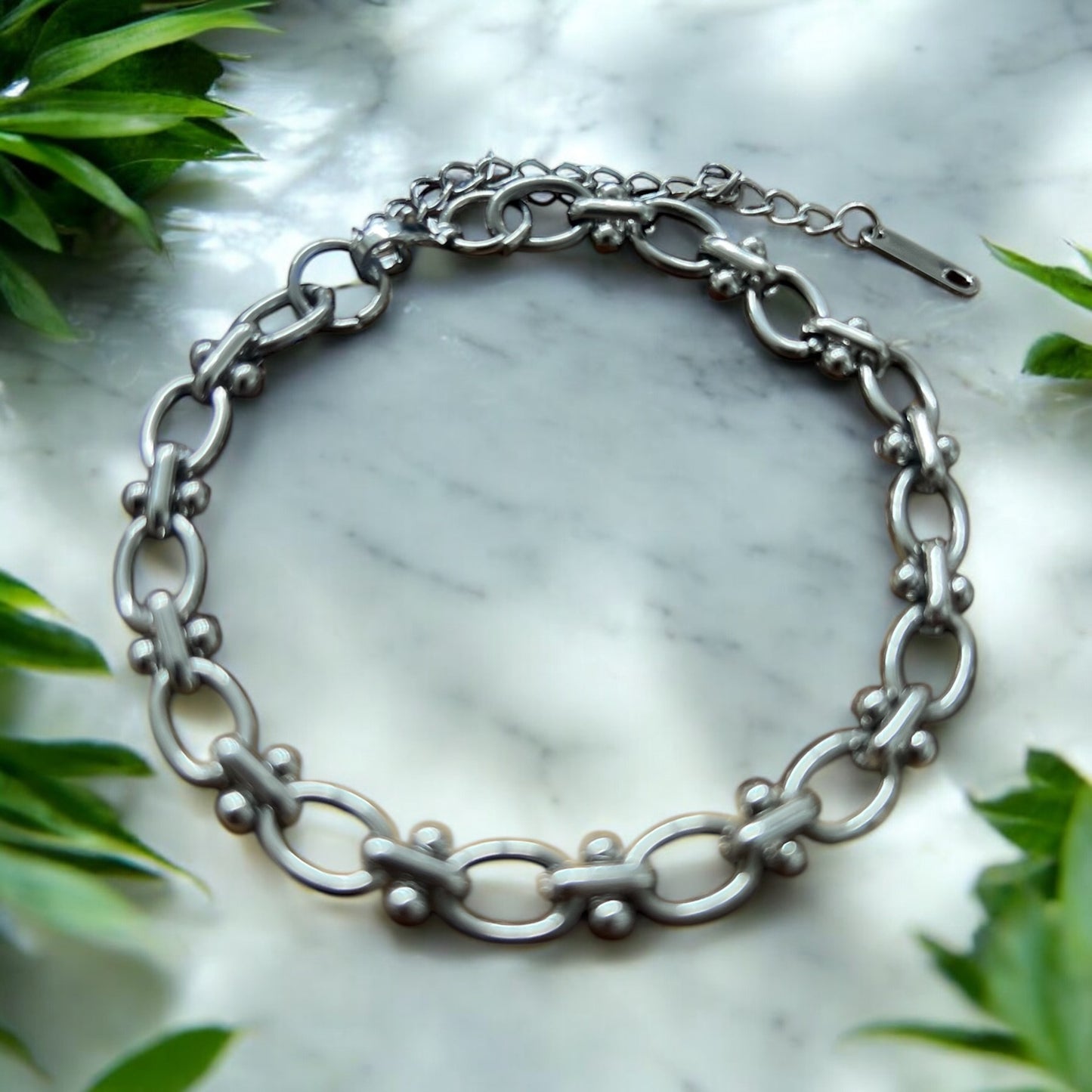 Qamar Link Chain Bracelet – Gold & Silver