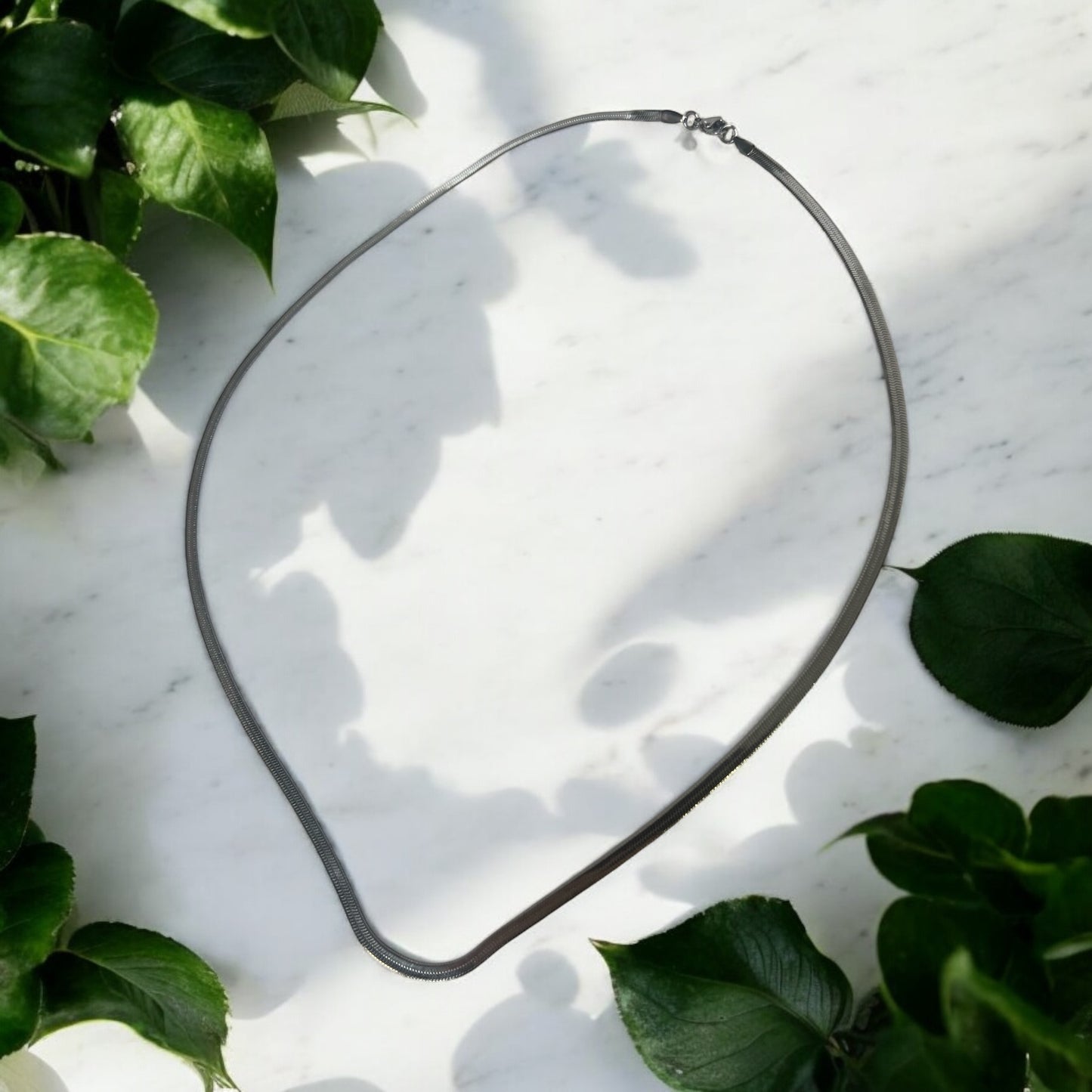 Herringbone Chain | Gold & Silver