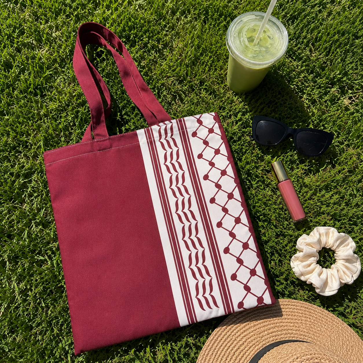 Kuffiyeh Canvas Tote Bag | Salam Collective
