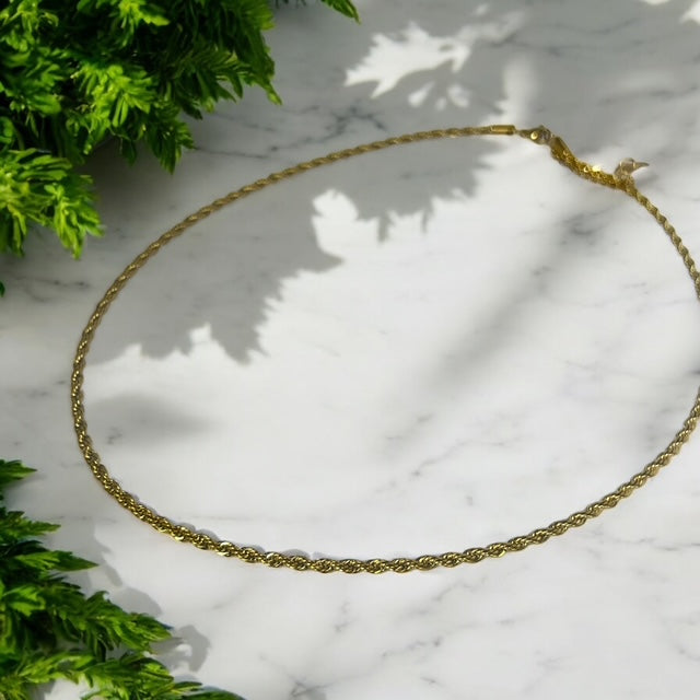 Rope Chain | Stainless Steel| Gold and Silver