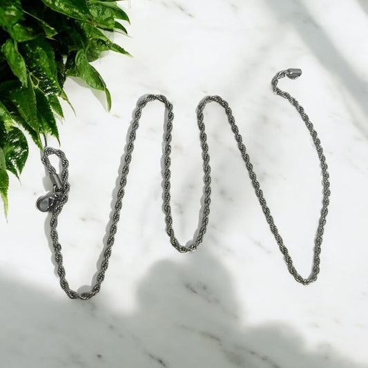 Rope Chain | Stainless Steel| Gold and Silver